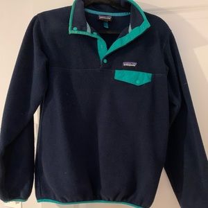 PATAGONIA MED NAVY W/ Green Trim